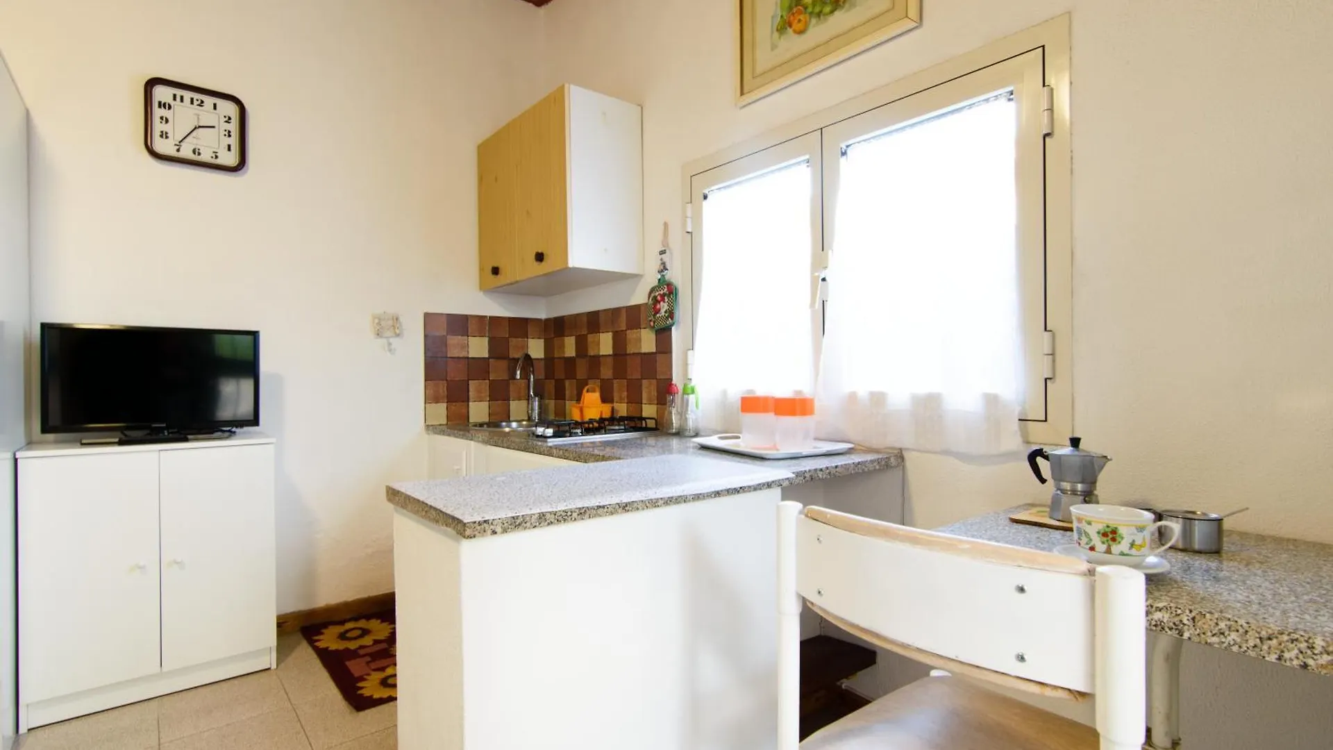 Апартаменты Monolocale Le Mimose - 400Mt Dal Mare Марина-ди-Кампо